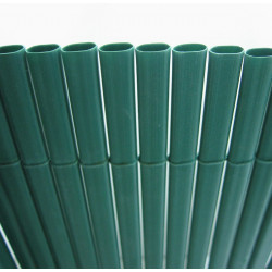 Canisse PVC double face "Plasticane" 85 % occultant Bambou - 1 x 3 m - NORTENE 