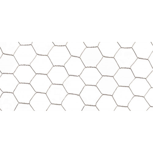 Grillage métallique triple torsion "Galvanex 13" - 1 x 5 m/13 x 0,7 mm - NORTENE 