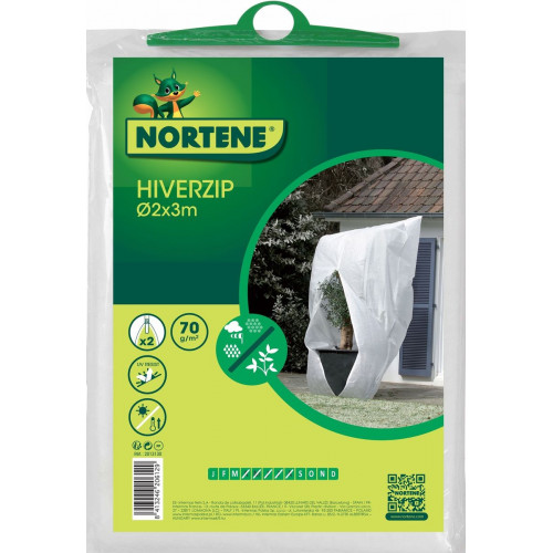 Housse d'hivernage "Hiverzip" - 2 x 3 m - NORTENE 