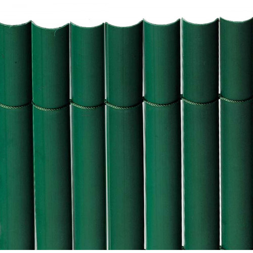 Canisse PVC "Plasticane Single Face" 85 % occultant Grise - 1 x 3 m - NORTENE 