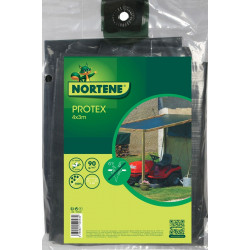 Bâche renforcée "Protex" - 4 x 3 m de marque NORTENE , référence: B4681900