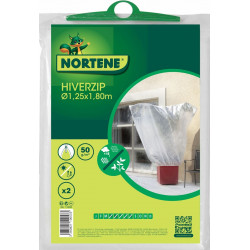 Lot de 2 housses d'hivernage "Hiverzip"- 2 x 1,80 m - NORTENE 