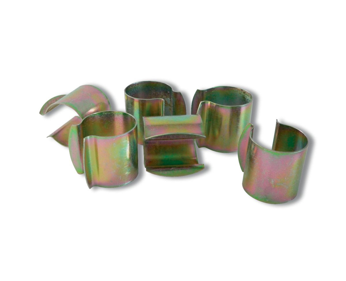 Lot de 12 clips de fixation pour serre - Diamètre 32 mm