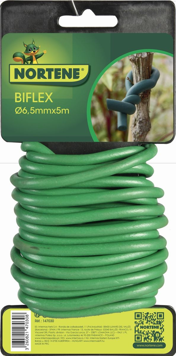 Lien mousse BIFLEX pour plantes fragiles - ø 6,5 mm