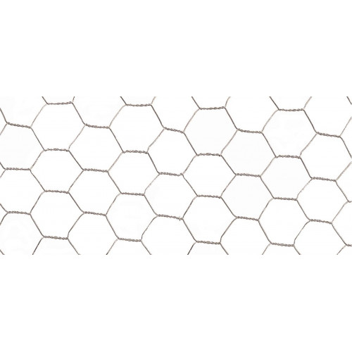 Grillage métallique triple torsion "Galvanex 41" - 0,50 x 10 m/41 x 0,8 mm - NORTENE 