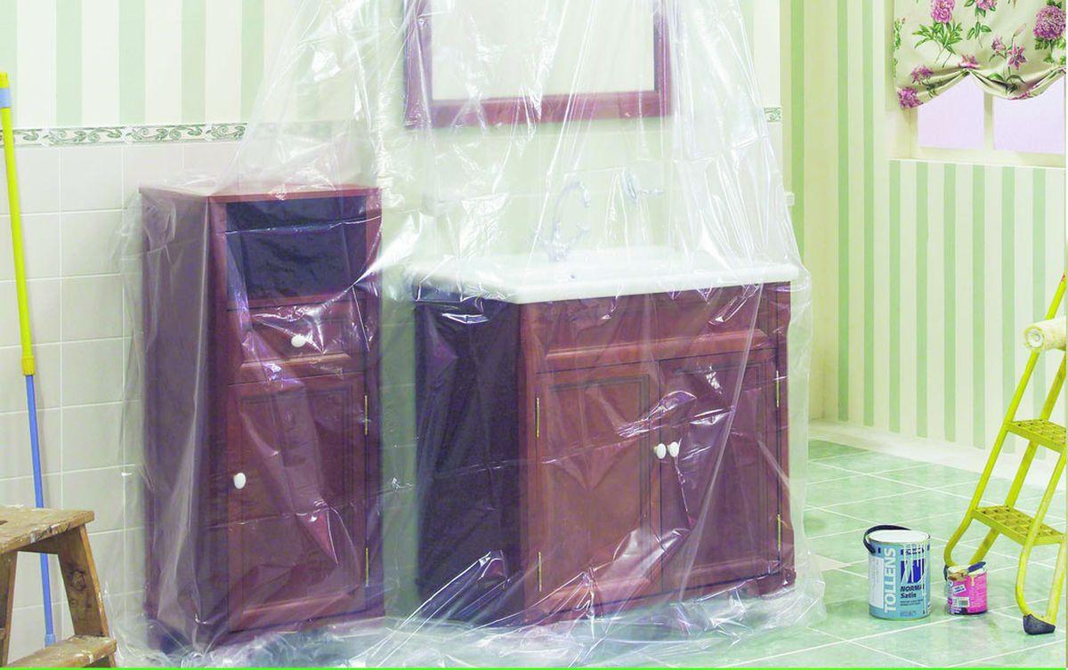 Film de protection bricolage et peinture Bricofilm - 4 x 3 m