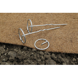 Clous de fixation "Terrapic" pour feutres et paillages naturels  - Lot de 10 - NORTENE 