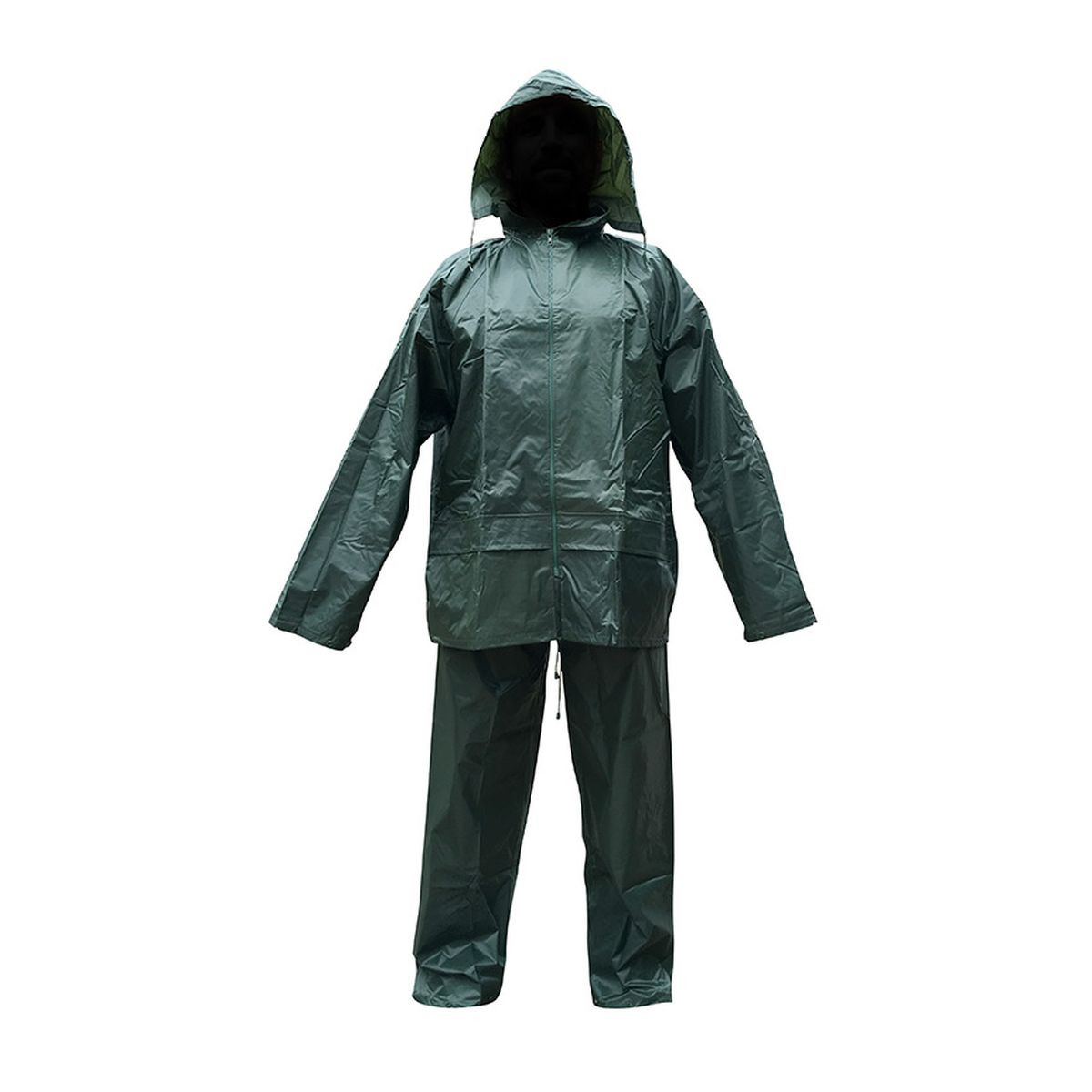 Ensemble de pluie souple - Veste et Pantalon AVERSE vert L