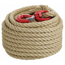 Corde a crochet - Ø 20 / 22 mm 30 m - OUTIFRANCE