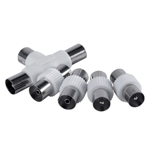 Adaptateurs / coupleurs - 2 mâle/mâle + 2 femelle/femelle + 1 "T" - OUTIFRANCE 