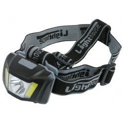 Lampe frontale cob LED à éclairage latéral - 280 / 100 Lumens de marque FAITHFULL, référence: B4771700