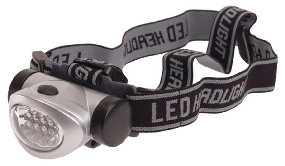 Lampe frontale 8 led - 30 lumens