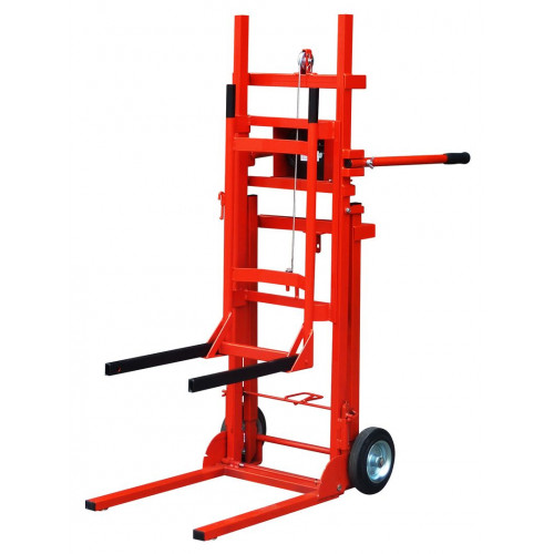 Lève chauffe-eau 150 kg max avec fourches pliantes - OUTIFRANCE