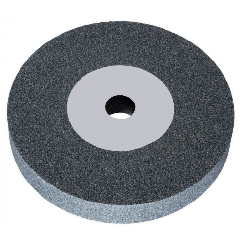 Meule pour touret corindon gris + bagues réduction 150 x 20 x 16 mm 36 - OUTIFRANCE
