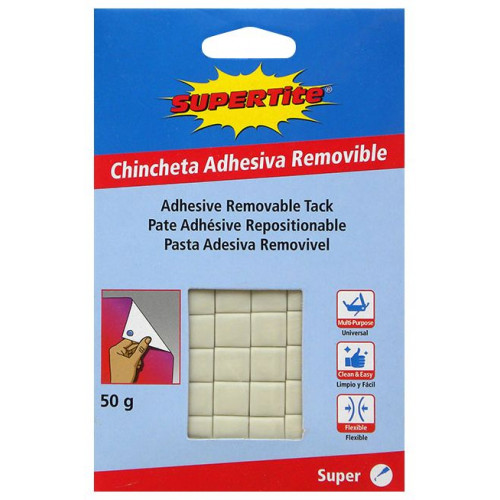 Pâte adhésive prédécoupée - 50 g - SUPERTITE