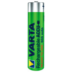 Piles rechargeables - 800 mah / 1,2 v carte de 4 lr03 / aaa de marque VARTA, référence: B4786600