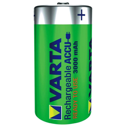 Piles rechargeables - 3000 mah / 1,2 v carte de 2 lr14 / c - VARTA