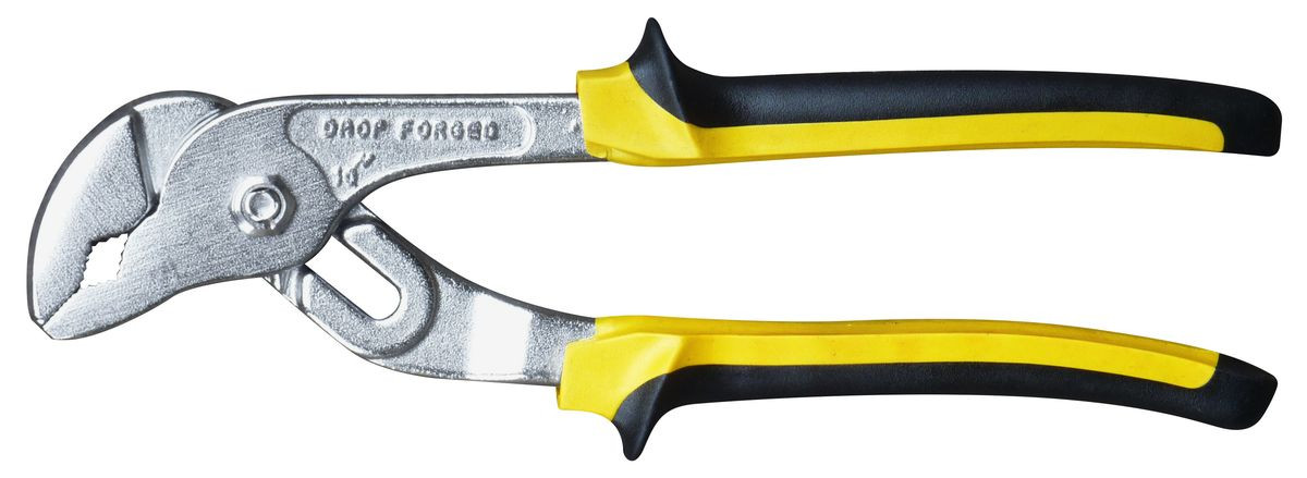 Pince multiprise TECHMAN Acier forgé de haute qualité Poignées ergonomiques gainées PVC Jaune