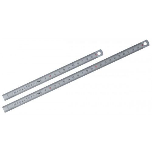 Réglet - acier mat flexible 13 mm 150 mm - OUTIFRANCE 