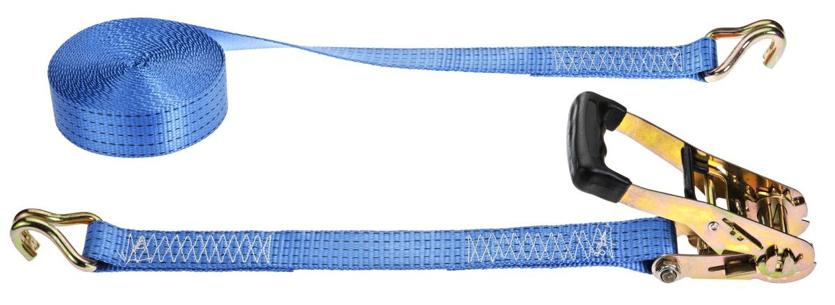 Sangle d'arrimage à crochets bord de rive 12m x 25mm