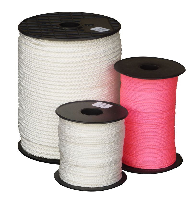 Tresse polypropylène - Rose fluo Ø 1,5 mm L100 m