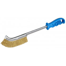 Brosse longue 370 mm fils acier laitonné - Spid