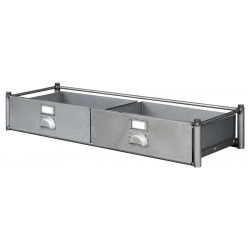 Module 2 demi-tiroirs - 1200 x 400 x h. 190 mm 12 kg de marque OUTIFRANCE , référence: B4816200