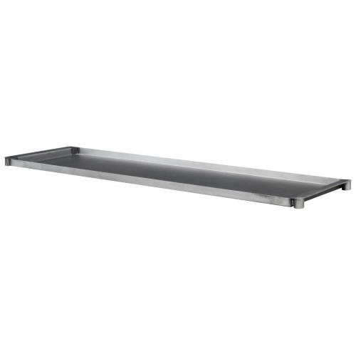 Plateau acier creux avec rebords - 1200 x 400 x h. 30 mm 6 kg - OUTIFRANCE