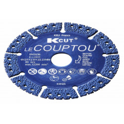 Disque diamant tout en un - Alésage 22,2 mm Ø 230 mm 2,8 mm de marque OUTIFRANCE , référence: B4824900