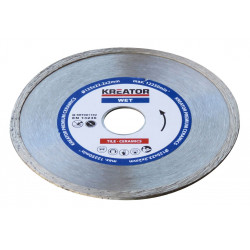 Disque diamant carrelage, faïence - Alésage 22,2 mm 1 disque 125 mm 2,0 mm de marque Kreator, référence: B4825600