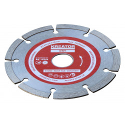 Disque diamant maçonnerie - promo - Alésage 22,2 mm 3 disques 125 mm 2,0 mm de marque Kreator, référence: B4825800