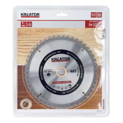 1 lame de scie circulaire 160 mm 2,0 mm 24 dents - alésage 30 mm - Kreator