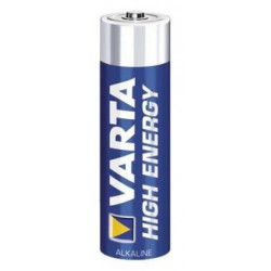 Carte de 4 piles HIGH ENERGY - 1,5 V LR6 / AA - VARTA