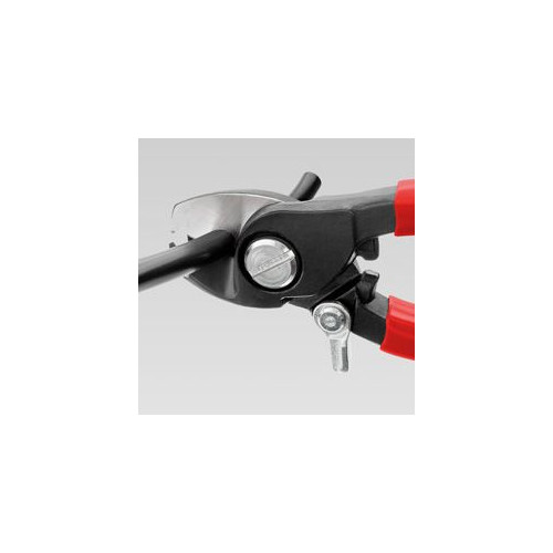 Coupe-cables électriques simple tranchant + dénudeur - 12 mm L 165 mm - KNIPEX