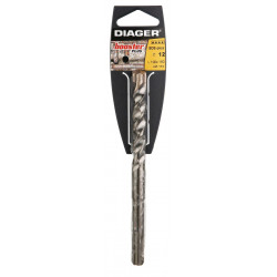 1 mèche béton armé SDS+ BOOSTER PLUS - Ø 12,0 mm 310 / 250 mm 113D12L310 - Diager