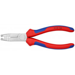 Pince à dégainer et dénuder pour boitiers encastrés - bi-matière de marque KNIPEX , référence: B4845000
