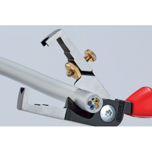 Pince à dénuder avec coupe-cables - KNIPEX