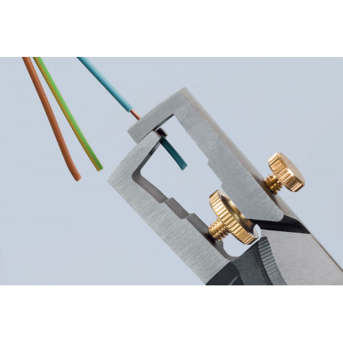 Pince à dénuder avec coupe-cables - KNIPEX