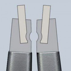 Pince de précision pour circlips intérieurs - L140 mm - KNIPEX
