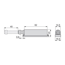 Lot de 10 Fermetures pour portes Push Latch - EMUCA