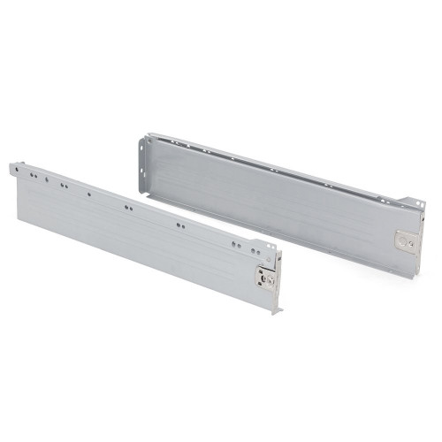 Kit de tiroir Ultrabox hauteur 118 mm et profondeur 500 mm finition gris métallisé - EMUCA