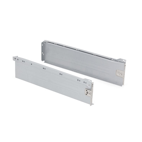 Kit de tiroir Ultrabox hauteur 150 mm et profondeur 450 mm finition gris métallisé - EMUCA