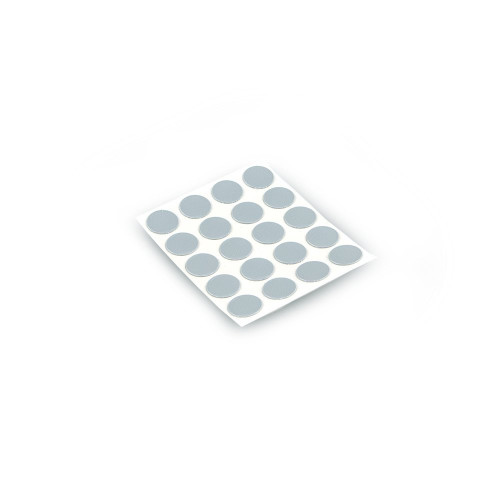 Lot de 1.000 pastilles adhésives D. 13 mm en finition gris - EMUCA