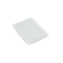 Lot de 900 pastilles adhésives D. 20 mm en finition blanc - EMUCA