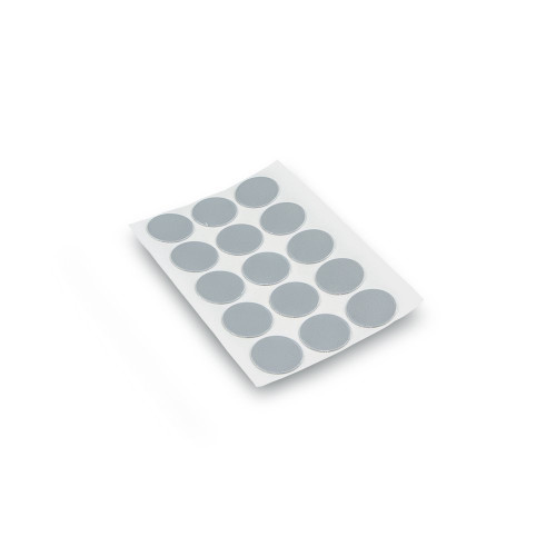 Lot de 900 pastilles adhésives D. 20 mm en finition gris - EMUCA