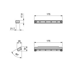 Lumière LED à piles pour intérieur de tiroirs Drawled avec détecteur de vibration et lumière froide - EMUCA