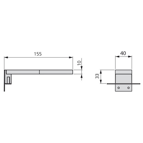 Applique LED Sagitarius 40 mm et lumière froide - EMUCA
