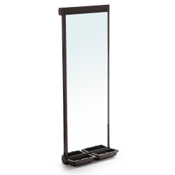 Miroir extractible pour l'intérieur de l'armoire Moka de marque EMUCA, référence: B4914400