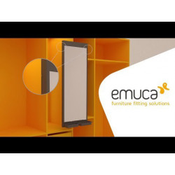 Miroir extractible pour l'intérieur de l'armoire Moka - EMUCA