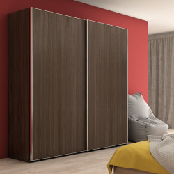 Armoire Space+ 2 portes avec profils Free rapid et fermeture amortie - EMUCA